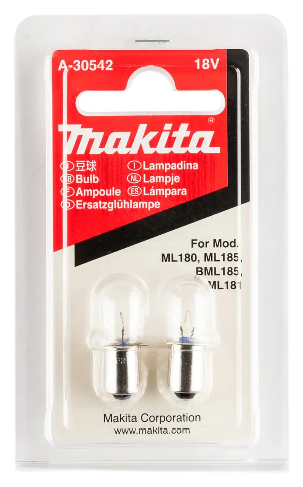 18V Led Bulb Pack – Two-Piece Replacement For Ml180 & Dml185 Lights 1