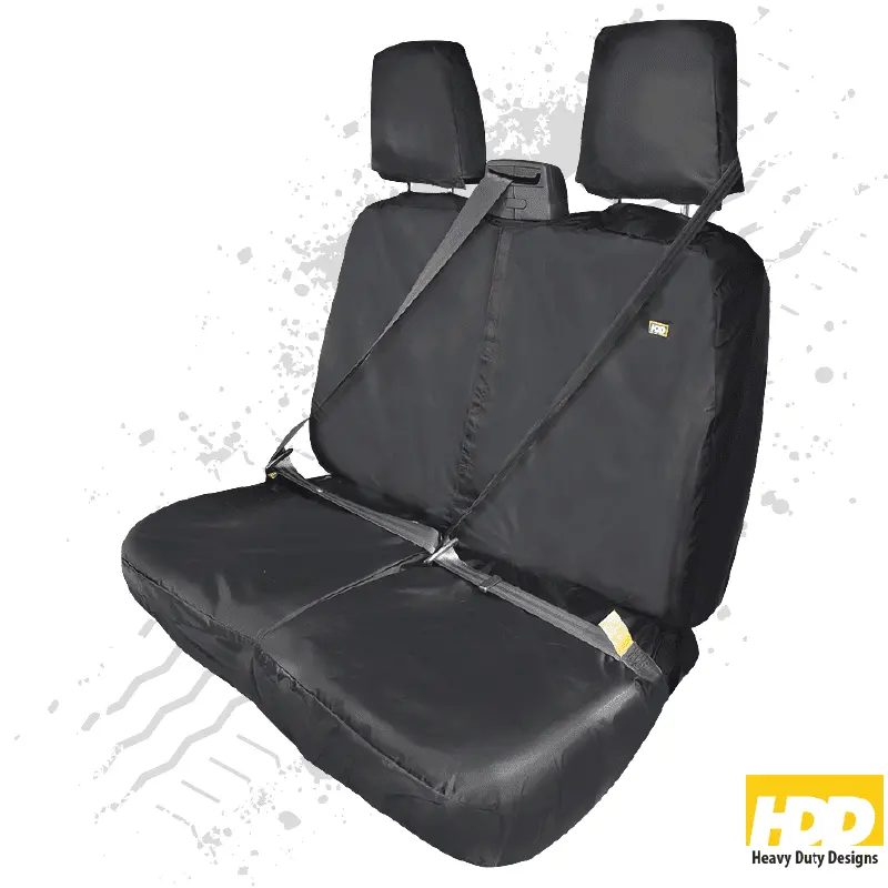 5-Piece Heavy-Duty Double Passenger Seat Cover For Ford Transit (2014+) 1