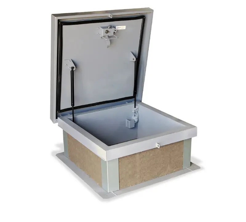 Acudor Rhg Galvanized Steel Roof Hatch – Weather-Resistant Design 1