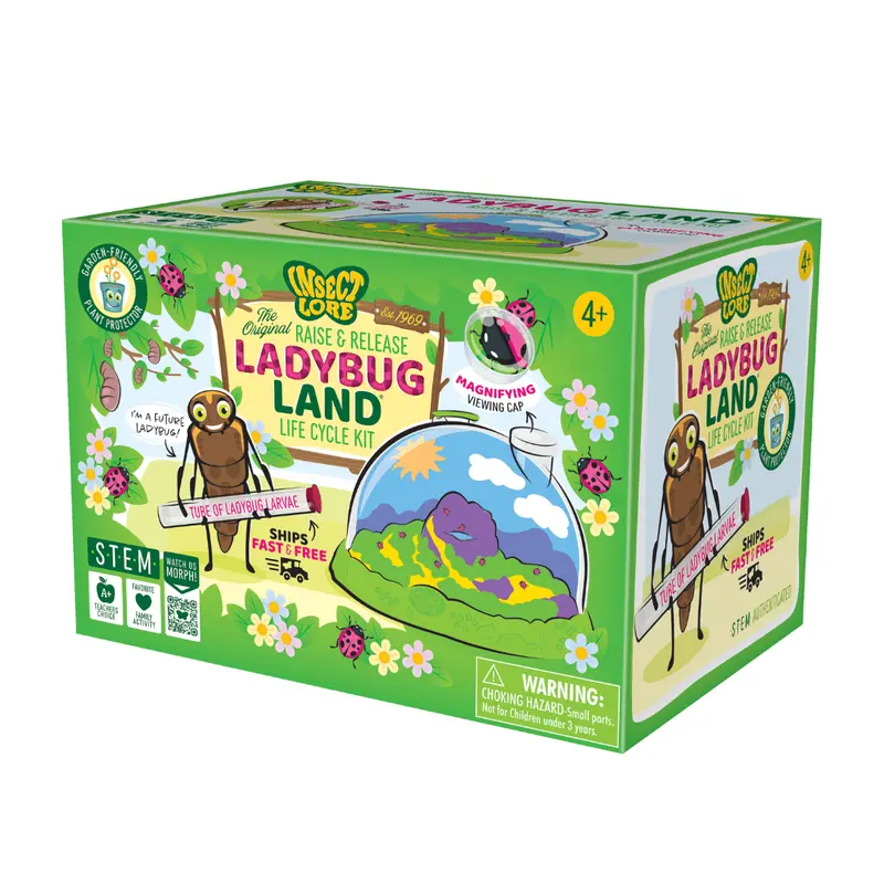 Ladybug Land® Starter Kit – Includes Prepaid Voucher For Live Larvae 1