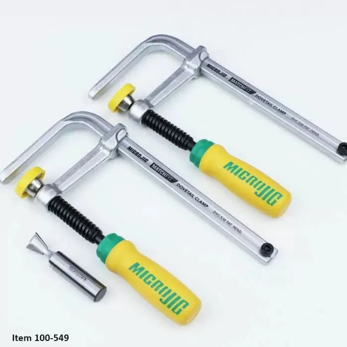 Microjig Matchfit Dovetail Clamping System + Infinity Dovetail Router Bit 1
