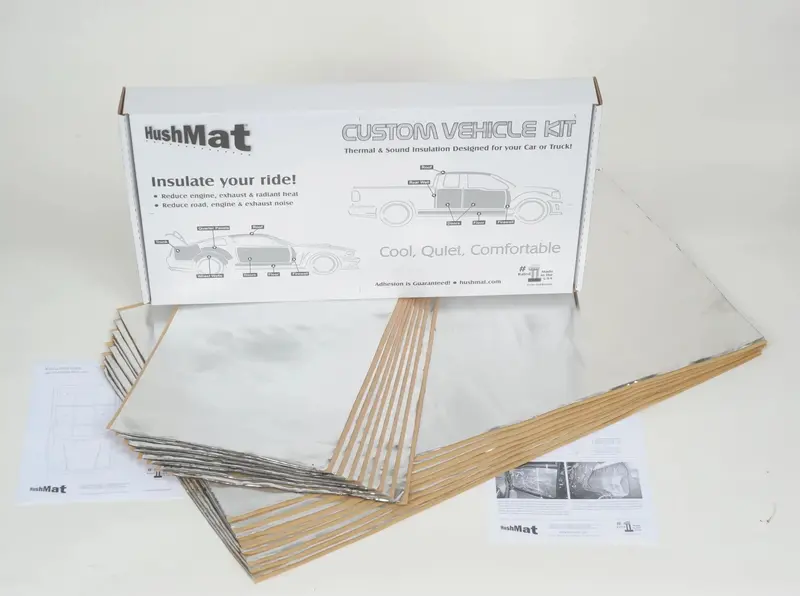 Hushmat Complete Vehicle Insulation Kit – Custom-Cut Sound And Heat Dampening Solution 1